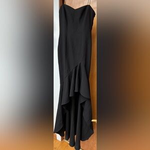 Long Black Flowy Dress 0 🖤 Prom wedding Guest  gala